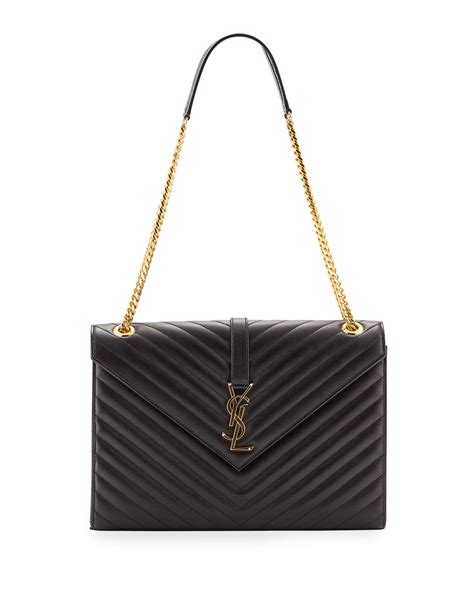 YSL envelope flap bag